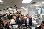 The President of the Republic of Serbia, Aleksandar Vucic, attended the opening of the new Clinical Center of Serbia after the completion of the first phase of works.Predsednik Republike Srbije Aleksandar Vucic prisustvovao je otvaranju novog Klini