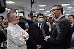 The President of the Republic of Serbia, Aleksandar Vucic, attended the opening of the new Clinical Center of Serbia after the completion of the first phase of works.Predsednik Republike Srbije Aleksandar Vucic prisustvovao je otvaranju novog Klini
