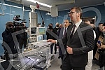 The President of the Republic of Serbia, Aleksandar Vucic, attended the opening of the new Clinical Center of Serbia after the completion of the first phase of works.Predsednik Republike Srbije Aleksandar Vucic prisustvovao je otvaranju novog Klini