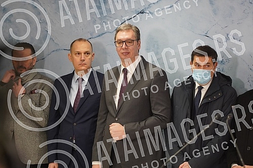 The President of the Republic of Serbia, Aleksandar Vucic, attended the opening of the new Clinical Center of Serbia after the completion of the first phase of works.Predsednik Republike Srbije Aleksandar Vucic prisustvovao je otvaranju novog Klini