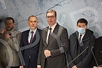 The President of the Republic of Serbia, Aleksandar Vucic, attended the opening of the new Clinical Center of Serbia after the completion of the first phase of works.Predsednik Republike Srbije Aleksandar Vucic prisustvovao je otvaranju novog Klini