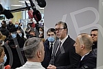 The President of the Republic of Serbia, Aleksandar Vucic, attended the opening of the new Clinical Center of Serbia after the completion of the first phase of works.Predsednik Republike Srbije Aleksandar Vucic prisustvovao je otvaranju novog Klini