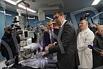 The President of the Republic of Serbia, Aleksandar Vucic, attended the opening of the new Clinical Center of Serbia after the completion of the first phase of works.Predsednik Republike Srbije Aleksandar Vucic prisustvovao je otvaranju novog Klini