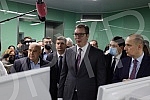 The President of the Republic of Serbia, Aleksandar Vucic, attended the opening of the new Clinical Center of Serbia after the completion of the first phase of works.Predsednik Republike Srbije Aleksandar Vucic prisustvovao je otvaranju novog Klini