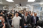 The President of the Republic of Serbia, Aleksandar Vucic, attended the opening of the new Clinical Center of Serbia after the completion of the first phase of works.Predsednik Republike Srbije Aleksandar Vucic prisustvovao je otvaranju novog Klini