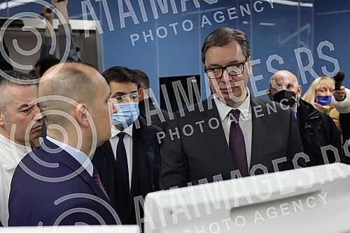 The President of the Republic of Serbia, Aleksandar Vucic, attended the opening of the new Clinical Center of Serbia after the completion of the first phase of works.Predsednik Republike Srbije Aleksandar Vucic prisustvovao je otvaranju novog Klini