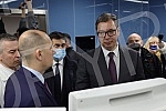 The President of the Republic of Serbia, Aleksandar Vucic, attended the opening of the new Clinical Center of Serbia after the completion of the first phase of works.Predsednik Republike Srbije Aleksandar Vucic prisustvovao je otvaranju novog Klini