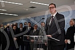 The President of the Republic of Serbia, Aleksandar Vucic, attended the opening of the new Clinical Center of Serbia after the completion of the first phase of works.Predsednik Republike Srbije Aleksandar Vucic prisustvovao je otvaranju novog Klini