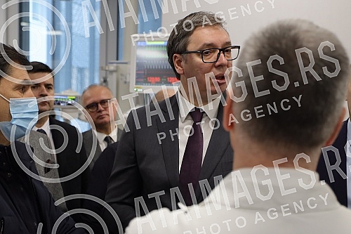 The President of the Republic of Serbia, Aleksandar Vucic, attended the opening of the new Clinical Center of Serbia after the completion of the first phase of works.Predsednik Republike Srbije Aleksandar Vucic prisustvovao je otvaranju novog Klini