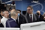 The President of the Republic of Serbia, Aleksandar Vucic, attended the opening of the new Clinical Center of Serbia after the completion of the first phase of works.Predsednik Republike Srbije Aleksandar Vucic prisustvovao je otvaranju novog Klini