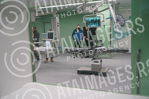 The President of the Republic of Serbia, Aleksandar Vucic, attended the opening of the new Clinical Center of Serbia after the completion of the first phase of works.Predsednik Republike Srbije Aleksandar Vucic prisustvovao je otvaranju novog Klini