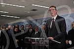 The President of the Republic of Serbia, Aleksandar Vucic, attended the opening of the new Clinical Center of Serbia after the completion of the first phase of works.Predsednik Republike Srbije Aleksandar Vucic prisustvovao je otvaranju novog Klini