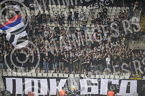 The match of the second round of Group D of the Conference League between FC Partizan and FC Nice was played at the stadium of FC Partizan.Utakmica drugog kola Grupe D Lige konferencija izmedju FK Partizan i FK Nica odigrana je na stadionu FK Parti