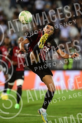 The match of the second round of Group D of the Conference League between FC Partizan and FC Nice was played at the stadium of FC Partizan.Utakmica drugog kola Grupe D Lige konferencija izmedju FK Partizan i FK Nica odigrana je na stadionu FK Parti