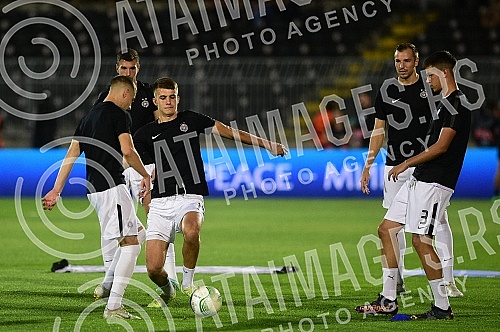 The match of the second round of Group D of the Conference League between FC Partizan and FC Nice was played at the stadium of FC Partizan.Utakmica drugog kola Grupe D Lige konferencija izmedju FK Partizan i FK Nica odigrana je na stadionu FK Parti