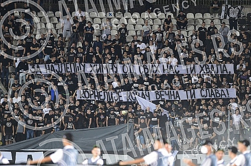 The match of the second round of Group D of the Conference League between FC Partizan and FC Nice was played at the stadium of FC Partizan.Utakmica drugog kola Grupe D Lige konferencija izmedju FK Partizan i FK Nica odigrana je na stadionu FK Parti