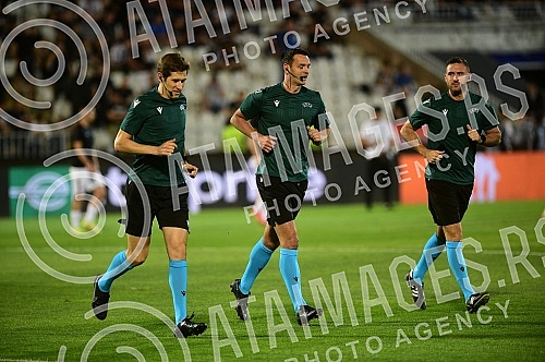 The match of the second round of Group D of the Conference League between FC Partizan and FC Nice was played at the stadium of FC Partizan.Utakmica drugog kola Grupe D Lige konferencija izmedju FK Partizan i FK Nica odigrana je na stadionu FK Parti