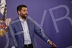 The mayor of Belgrade, Aleksandar Sapic, held the first regular press conference.Gradonacelnik Beograda Aleksandar Sapic odrzao je Prvu redovnu konferenciju za novinare. 