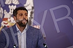 The mayor of Belgrade, Aleksandar Sapic, held the first regular press conference.Gradonacelnik Beograda Aleksandar Sapic odrzao je Prvu redovnu konferenciju za novinare. 