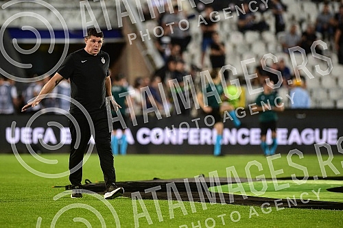 The match of the second round of Group D of the Conference League between FC Partizan and FC Nice was played at the stadium of FC Partizan.Utakmica drugog kola Grupe D Lige konferencija izmedju FK Partizan i FK Nica odigrana je na stadionu FK Parti