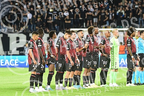 The match of the second round of Group D of the Conference League between FC Partizan and FC Nice was played at the stadium of FC Partizan.Utakmica drugog kola Grupe D Lige konferencija izmedju FK Partizan i FK Nica odigrana je na stadionu FK Parti