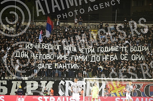 The match of the second round of Group D of the Conference League between FC Partizan and FC Nice was played at the stadium of FC Partizan.Utakmica drugog kola Grupe D Lige konferencija izmedju FK Partizan i FK Nica odigrana je na stadionu FK Parti
