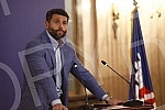 The mayor of Belgrade, Aleksandar Sapic, held the first regular press conference.Gradonacelnik Beograda Aleksandar Sapic odrzao je Prvu redovnu konferenciju za novinare. 
