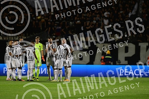 The match of the second round of Group D of the Conference League between FC Partizan and FC Nice was played at the stadium of FC Partizan.Utakmica drugog kola Grupe D Lige konferencija izmedju FK Partizan i FK Nica odigrana je na stadionu FK Parti