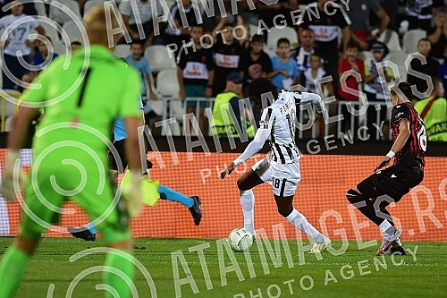 The match of the second round of Group D of the Conference League between FC Partizan and FC Nice was played at the stadium of FC Partizan.Utakmica drugog kola Grupe D Lige konferencija izmedju FK Partizan i FK Nica odigrana je na stadionu FK Parti