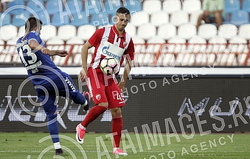 Match of the first round of Superleague Serbia between FK Crvena zvezda and FK Radnicki Nis played at stadium Rajko Mitic.Utakmica prvog kola Superlige Srbije izmedju FK Crvena zvezda i FK Radnicki Nis odigrana na stadionu Rajko Mitic. 