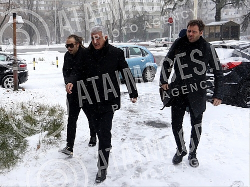 Trial - Mediation in the First Basic Court in Belgrade - Criminal Department between Stefan Djuric - Rasta and Slobodan Nesovic - Loka.Sudjenje mediacia u Prvom osnovnom sudu u Beogradu - Krivicno odeljenje izmedju Stefana Djurica - Raste i Slobodan