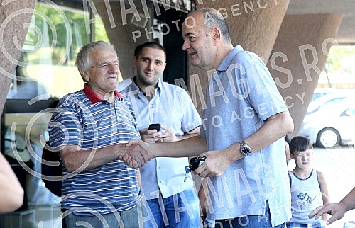 Skupstina Kosarkaskog kluba Partizan i konferencija za medije Predraga Danilovica - predsednika KK Partizan.