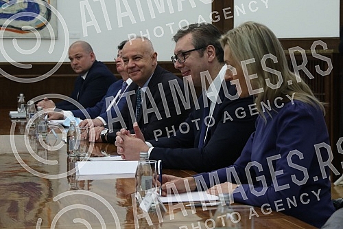 The President of the Republic of Serbia, Aleksandar Vucic, met with the Mayor of St. Petersburg, Aleksandar Beglov.Predsednik Republike Srbije Aleksandar Vucic sastao se sa gradonacelnikom Sankt Peterburga Aleksandrom Beglovom.