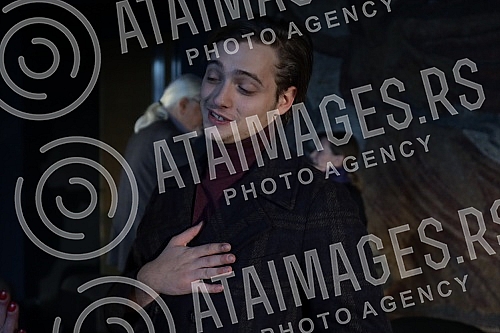 A press conference on the occasion of the premiere of the play Zagreb - Belgrade via Sarajevo by Jelica Zupanc, directed by Gorcin Stojanovic, was held at the Yugoslav Drama Theater.Konferencija za medije povodom premijere predstave Zagreb  Beogra