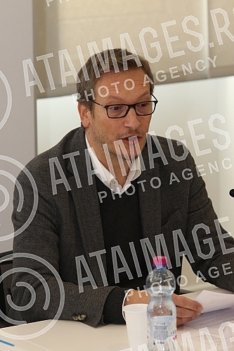 A conference on the occasion of the 75th anniversary of UNICEF in Serbia at the Serbian Chamber of Commerce. U Privrednoj komori Srbije konferencija povodom 75 godina Unicefa u Srbiji.