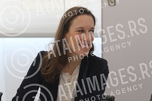 A conference on the occasion of the 75th anniversary of UNICEF in Serbia at the Serbian Chamber of Commerce. U Privrednoj komori Srbije konferencija povodom 75 godina Unicefa u Srbiji.