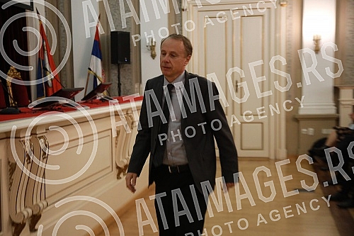 The ceremonial academy of the Student Conference of the University of Serbia was held at the Rectorate of the University of Belgrade.U Rektoratu Univerziteta u Beogradu odrzana je svecana akademija Studentske konferencije univerziteta Srbije. 