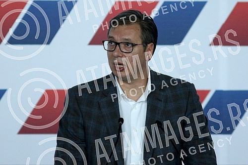 Session of the Main Board of the Serbian Progressive Party held at Pinky Hall.Sednica Glavnog odbora Srpske napredne stranke odran u hali Pinki.