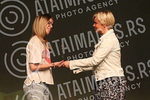 The first Festival of Children's Acting Achievements in Films and TV Series FEDEG and the award ceremony were held at the Small Theater Dusko Radovic.Prvi Festival decijih glumackih ostvarenja u filmovima i TV serijama FEDEG i dodela nagrada odrzan