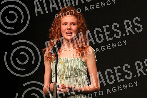 The first Festival of Children's Acting Achievements in Films and TV Series FEDEG and the award ceremony were held at the Small Theater Dusko Radovic.Prvi Festival decijih glumackih ostvarenja u filmovima i TV serijama FEDEG i dodela nagrada odrzan