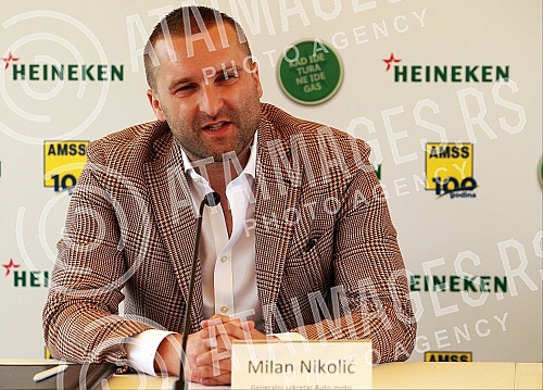 Signing of an agreement between the Auto-Moto Association of Serbia and Heineken Serbia for the campaign 