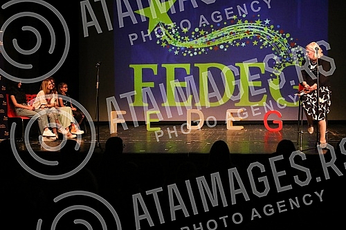 The first Festival of Children's Acting Achievements in Films and TV Series FEDEG and the award ceremony were held at the Small Theater Dusko Radovic.Prvi Festival decijih glumackih ostvarenja u filmovima i TV serijama FEDEG i dodela nagrada odrzan