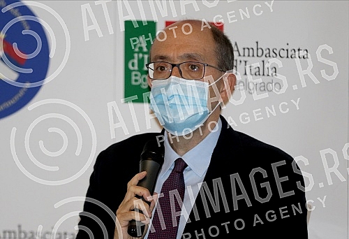 A press conference on the occasion of the fifth edition of the Italian-Serbian film festival was held at the Italian Embassy in Belgrade.Pres konferencija povodom petog izdanja festivala italijansko - srpskog filma odrzana u ambasadi Italije u Beogr