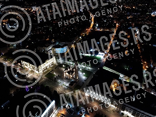 The Palace of the Republika Srpska is in the colors of the Israeli flag tonight, and this gesture is a sign of solidarity of the Republika Srpska with the state of Israel on the occasion of the escalation of violence in the Middle East. Palata Repu