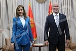 Minister without portfolio Nenad Popovic met with Montenegrin Minister of education, science, culture and sports Vesna Bratic.  Ministar bez portfelja Nenad Popovic sastao se sa ministarkom prosvete, nauke, kulture i sporta Crne Gore Vesnom Bratic