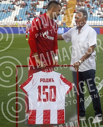 The match of the sixth round of the Linglong Tire Super League of Serbia between FK Crvena zvezda and FK TSC was played at the Rajko Mitic Stadium. Utakmica sestog kola Linglong Tire Super liga Srbije izmedju FK Crvena zvezda i FK TSC odigrana je n