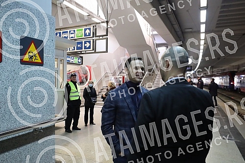 The President of the Republic of Serbia, Aleksandar Vucic, and the Prime Minister of Hungary, Viktor Orban, are attending the opening of the Belgrade-Novi Sad section of the Belgrade - Budapest international railway.Predsednik Republike Srbije Aleks