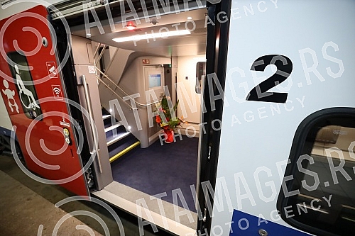 The President of the Republic of Serbia, Aleksandar Vucic, and the Prime Minister of Hungary, Viktor Orban, are attending the opening of the Belgrade-Novi Sad section of the Belgrade - Budapest international railway.Predsednik Republike Srbije Aleks