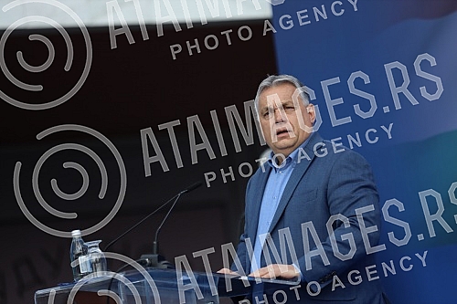 The President of the Republic of Serbia, Aleksandar Vucic, and the Prime Minister of Hungary, Viktor Orban, are attending the opening of the Belgrade-Novi Sad section of the Belgrade - Budapest international railway.Predsednik Republike Srbije Alek