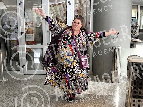 Farewell Tijana Bogicevic in Kiev at the Eurovision Song Contest (Eurovision Song Contest 2017).Ispracaj Tijane Bogicevic u Kijev na Eurosong (pesma Evrovizije 2017)